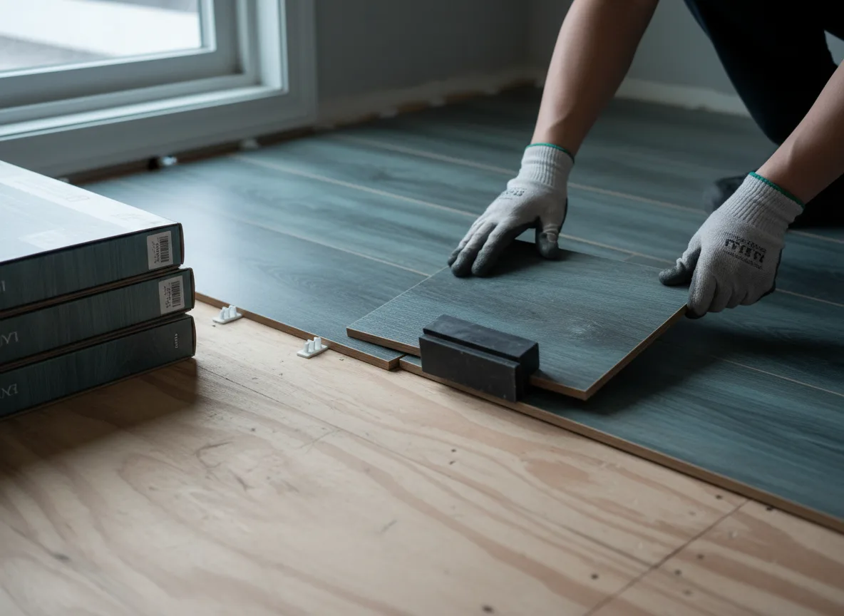Luxury Vinyl Plank Installation company in Weleetka, OK